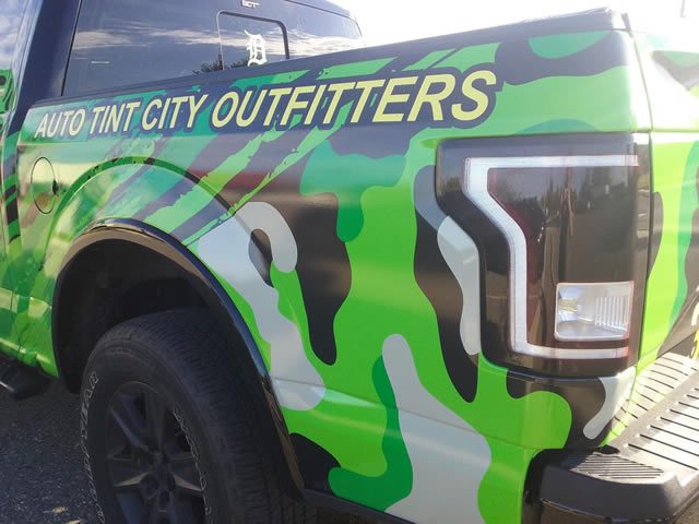 Custom/Commercial Graphics - Auto City Outfitters - Tint, Lighting